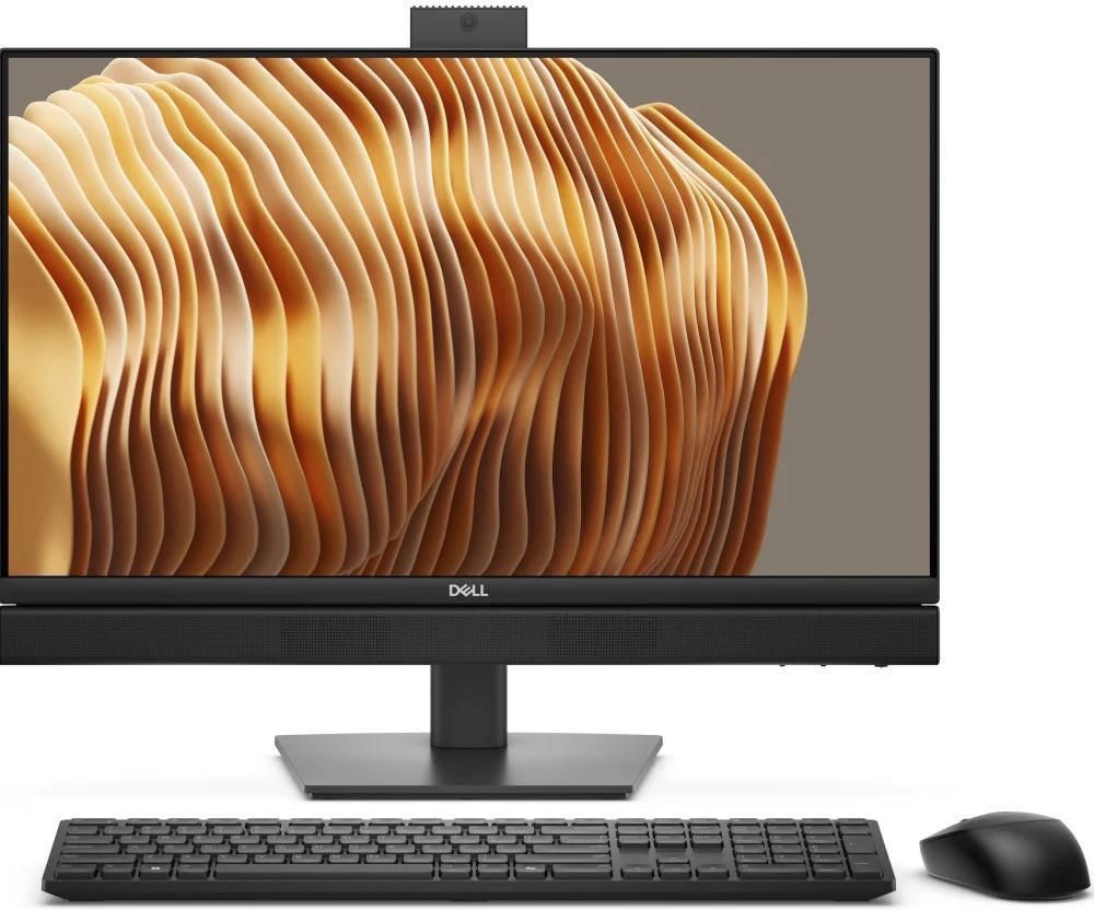 All-In-One Dell Pro QC24250, 24 inch 1920 x 1080 Touchscreen, Intel Core Ultra 7 - 265 (20 C / 20 T, 1.8 GHz - 5.3 GHz, 30 MB cache, 65 W), 16 GB DDR5, 512 GB SSD, Intel Graphics 0 GB, Windows 11 Pro, Negru