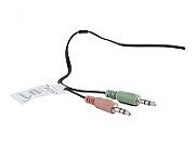 GEMBIRD MHS-002 microphone stereo headphones MHS-002 black color