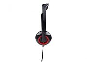 GEMBIRD MHS-002 microphone stereo headphones MHS-002 black color