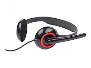 GEMBIRD MHS-002 microphone stereo headphones MHS-002 black color