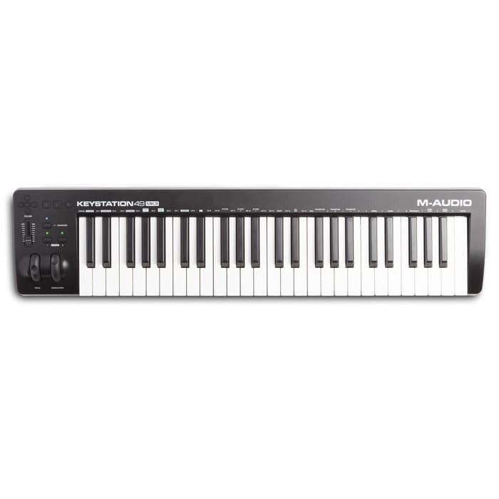 M-AUDIO Keystation 49 MK3 MIDI keyboard 49 keys USB Black
