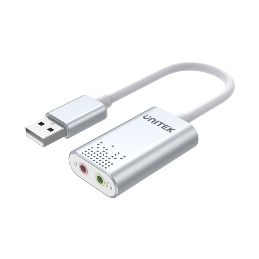 UNITEK Y-247A audio converter Silver
