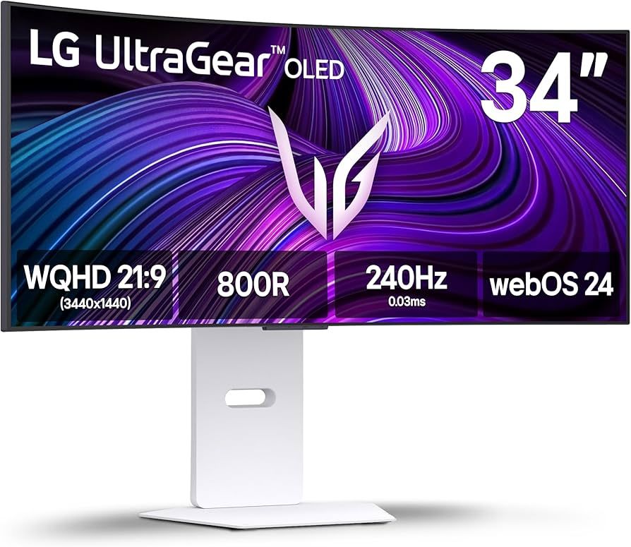 Monitor OLED 34  Curved 34GX90SA-W LG