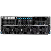 Server ASUS ESC8000A-E13P, Rack 4U, fara procesor, 2 x AMD socket SP5  max 400 W, fara memorie, 8 x SFF, 4 x 3200 W