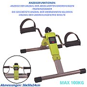 Rehabilitation rotor with counter