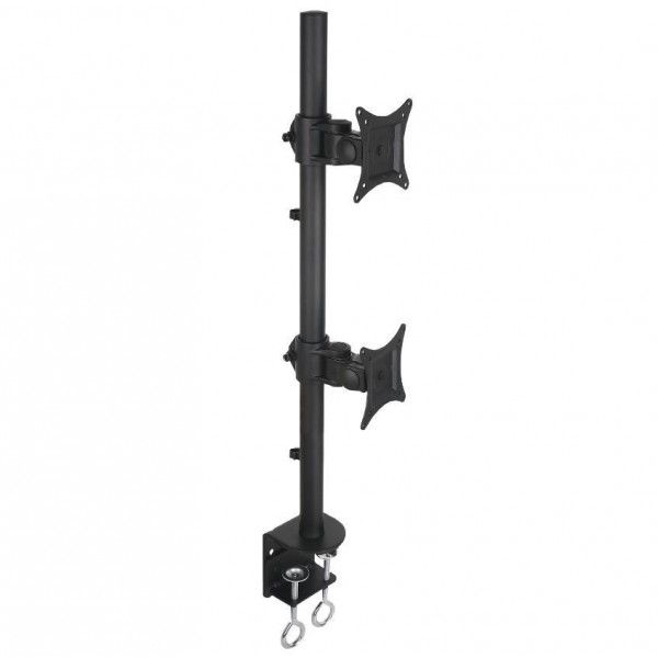 Techly ICA-LCD 350-D sistem montare monitor/stand 68,6 cm (27 ) Birou Negru