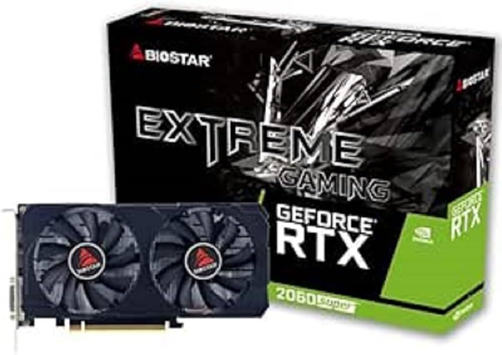 Placa video BIOSTAR GeForce RTX 2060 SUPER 8 GB GDDR6 256 bit