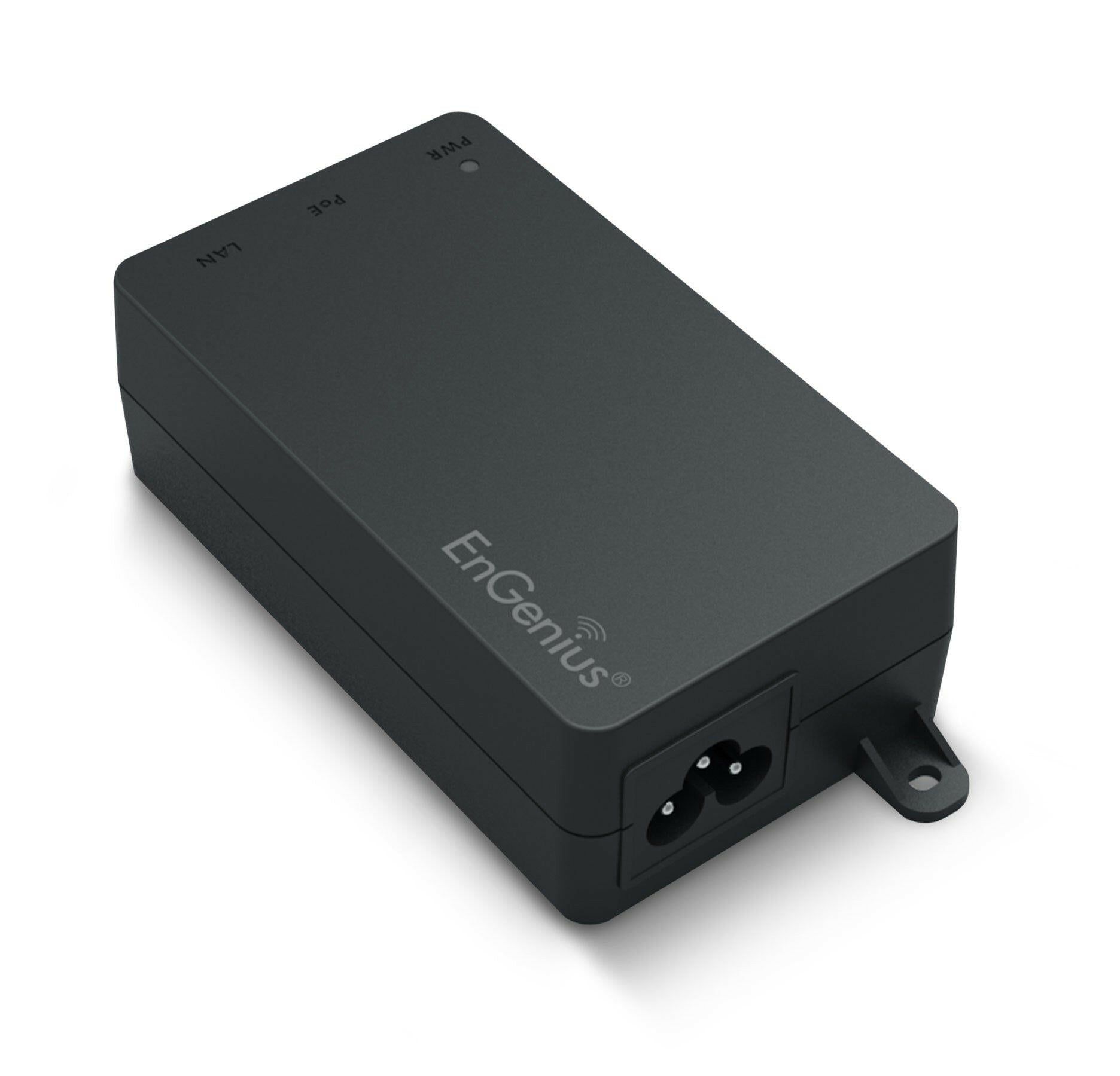 Adaptor POE EnGenius Indoor, 1 port GbE 110~240VAC-in 802.af/at, 54V/0.6A-out