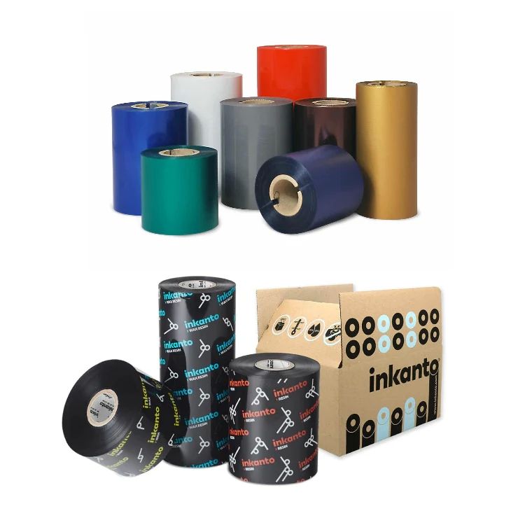 Thermal transfer ribbons, Armor-Iimak, APR 560, 110 mm, 300 m, blue