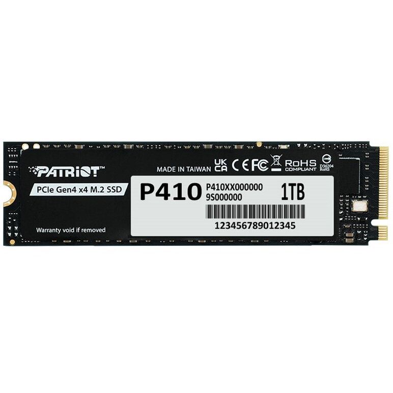 SSD PATRIOT P410 1 TB PCIe 4.0 x4 M.2 2280
