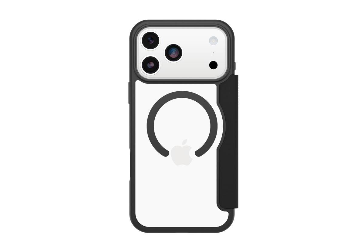 OB REACT FOLIO MAGSAFE APPLE/IPHONE 17 PROMAX BLK CRYSTAL C/B