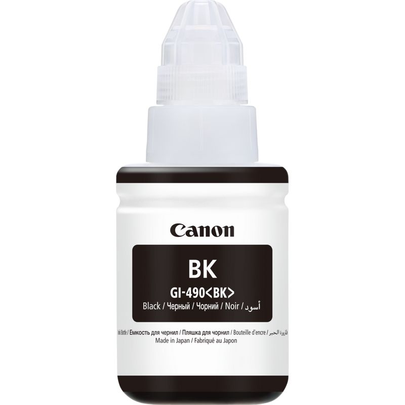 Flacon cerneala Canon 0663C001AC ,Negru ,135 ml ,Original (GI490b)