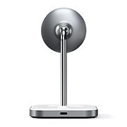 Satechi Aluminium 2-in-1 Magnetic Wireless Charging stand (iPhone 12/13, AirPods Pro, USB-C cable included) - White