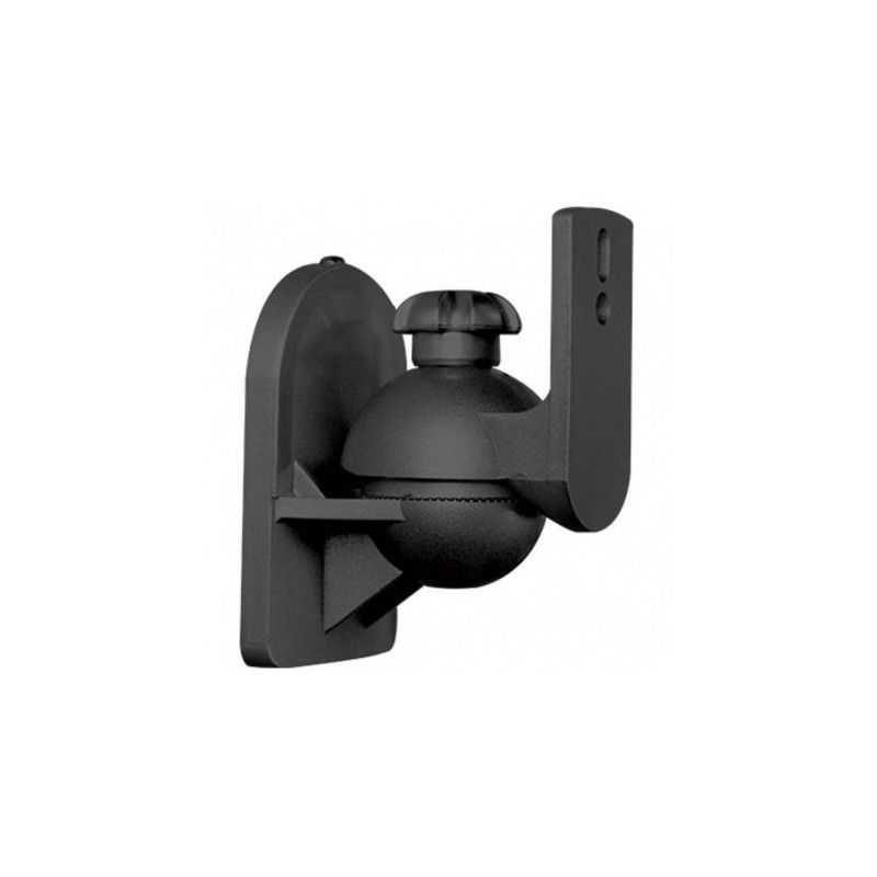 Suporti Sateliti Audio, de perete, set 2 bucati, unghi reglabil, Negru, Techly, ICA-SP SS28