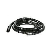Organizator spiralat cabluri 11 - 70mm, black, (25m) -ELEMATIC