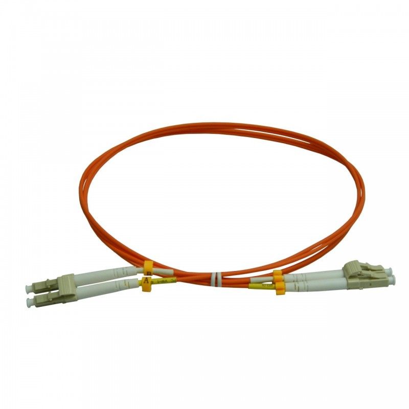 Patchcord FO LC/PC-LC/PC, MM OM2 50/125, manta LSZH 3.0mm, duplex 3m - Emtex