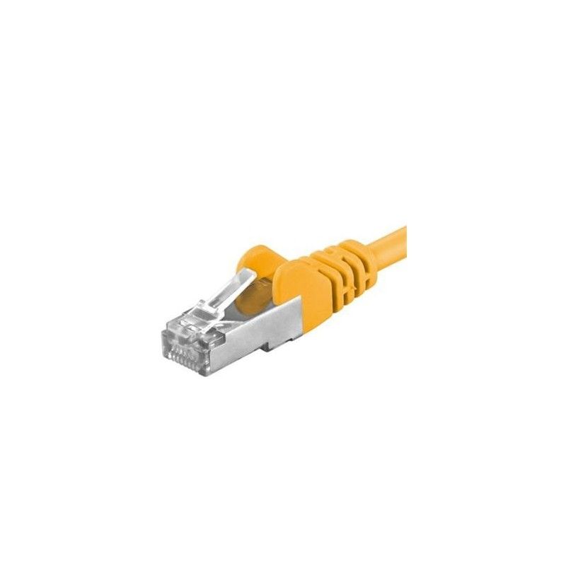 Patchcord SFTP RJ45-RJ45 Cat.6A, 10m, galben