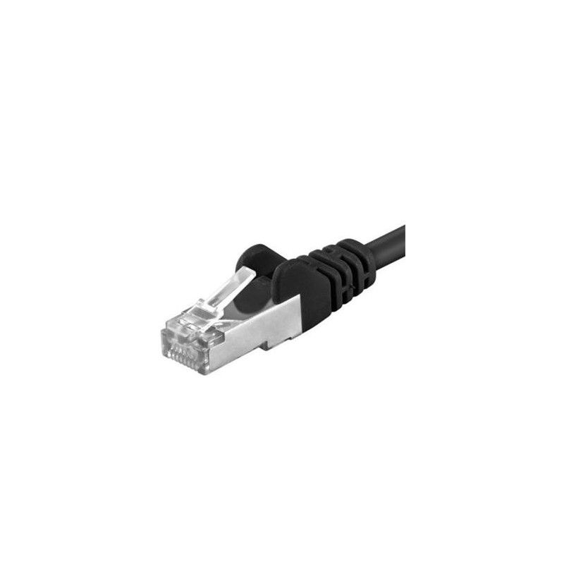 Patchcord SFTP RJ45-RJ45 Cat.6A, 10m, negru