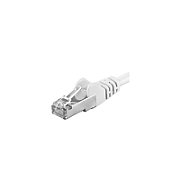 Patchcord SFTP RJ45-RJ45 Cat.6A, 0.25m, alb