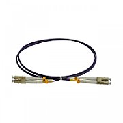 Patchcord FO LC/PC-LC/PC, MM OM4 50/125, manta LSZH 3.0mm, duplex 15m – EMTEX