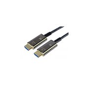 Cablu HDMI Optic, 48Gbps, 8K@60Hz, Active Optical (AOC), V2.1, manson de plasa, conectori auriti, 5m, PremiumCord