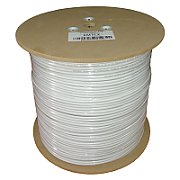 Cablu coaxial RG59 + alimentare 2x0,75 (central Cu + tresa Cu-Al +alimentare Cu-Al) - EMTEX (305m/tambur)