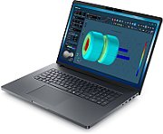 Laptop Dell Pro Max 18 Plus MB18250, 18 inch 2560 x 1600, Intel Core ultra 9 285HX (24 C / 24 T, 2.1 GHz - 5.5 GHz, N/A cache, 55 W), 32 GB DDR5, 1 TB SSD, Nvidia RTX Pro 3000, Windows 11 Pro, Tastatura English International, N/A