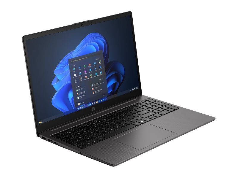 Laptop HP 250R G10 AD2P7ET, 15.6 inch 1920 x 1080, Intel Core 7 150U (10 C / 12 T, 1.8 GHz - 5.4 GHz, 12 MB cache, 55 W), 16 GB DDR4, 512 GB SSD, Intel Graphics, Fara sistem de operare, Tastatura Romanian, Argintiu
