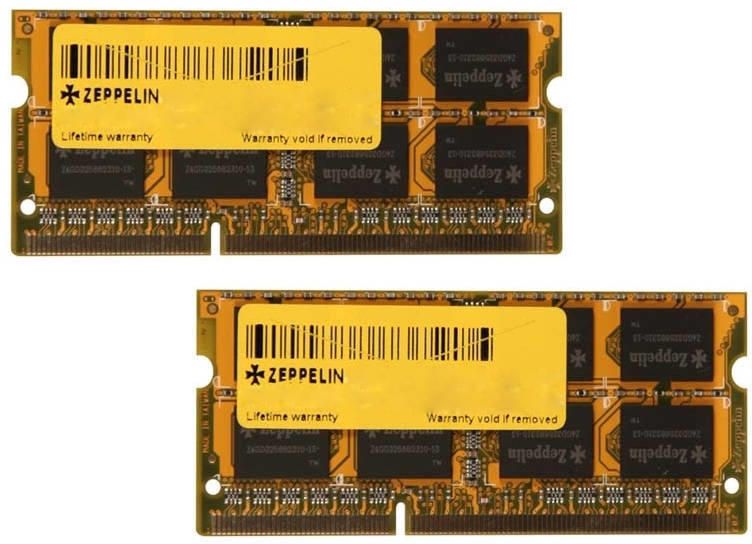 Memorie laptop Zeppelin ZE-SD3-4G1600V1.35 4 GB DDR3 1600 MHz