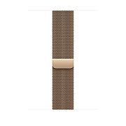 Apple Watch S11 Cellular 46mm Gold Titanium Case with Gold Milanese Loop - M/L