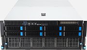 Server ASUS ESC8000A-E12P, Rack 4U, fara procesor, 2 x AMD socket SP5  max 400 W, fara memorie, 8 x LFF, 3 x 3000 W