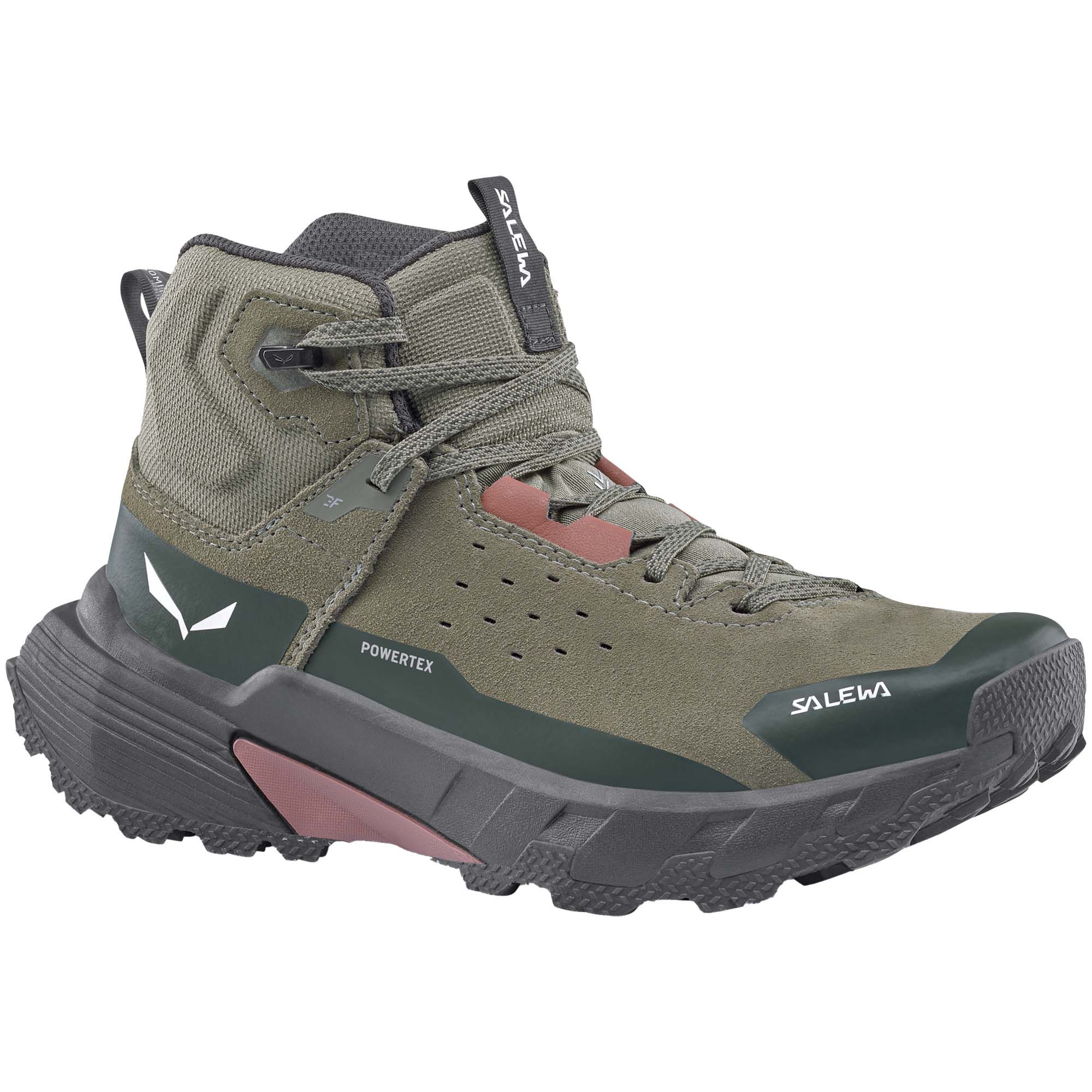 SALEWA pedroc 2 mid ptx women shoes-dark olive