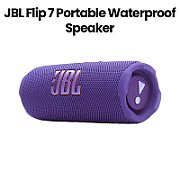 JBL Portable Stereo Speaker Flip 7 purple Bluetooth (JBLFLIP7PUR)