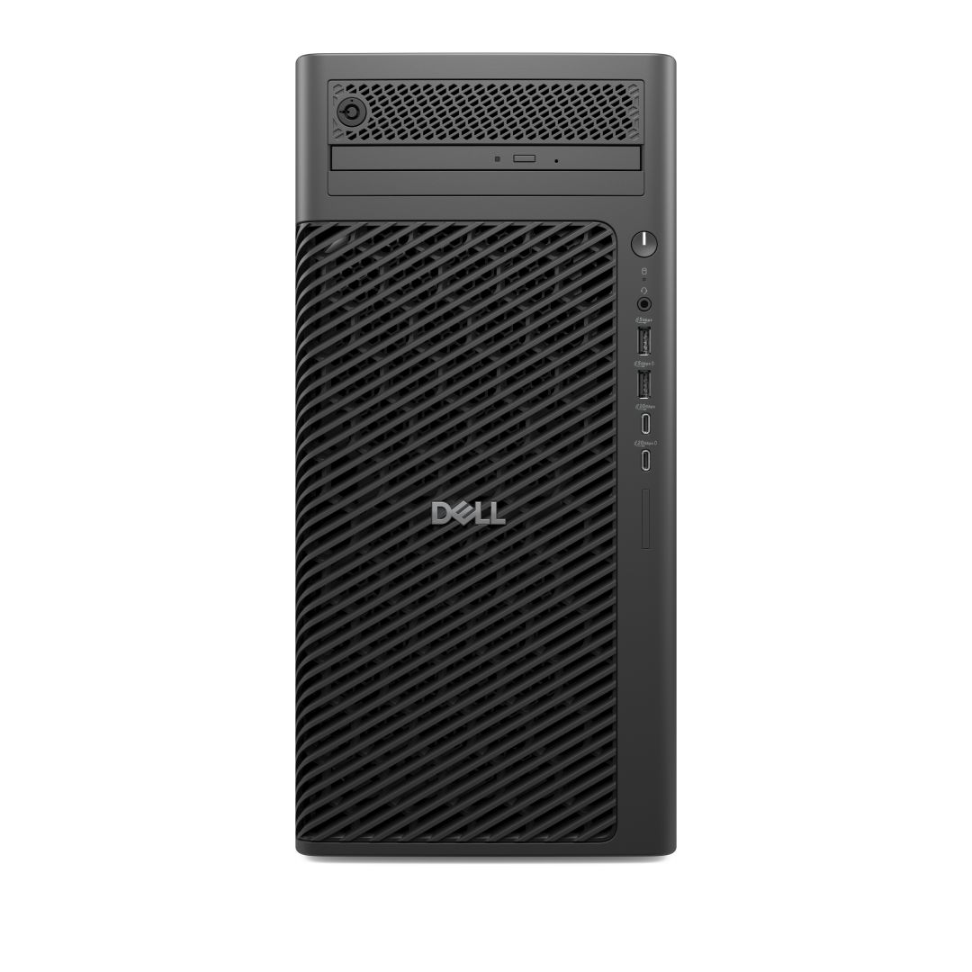 Desktop PC Dell Pro Max FCT2250 T2, Intel Core Ultra 7 - 265 (20 C / 20 T, 1.8 GHz - 5.3 GHz, 30 MB cache), 32 GB RAM, 1 TB SSD, Fara unitate optica, nVidia RTX A1000 8 GB, 500 W, Windows 11 Pro