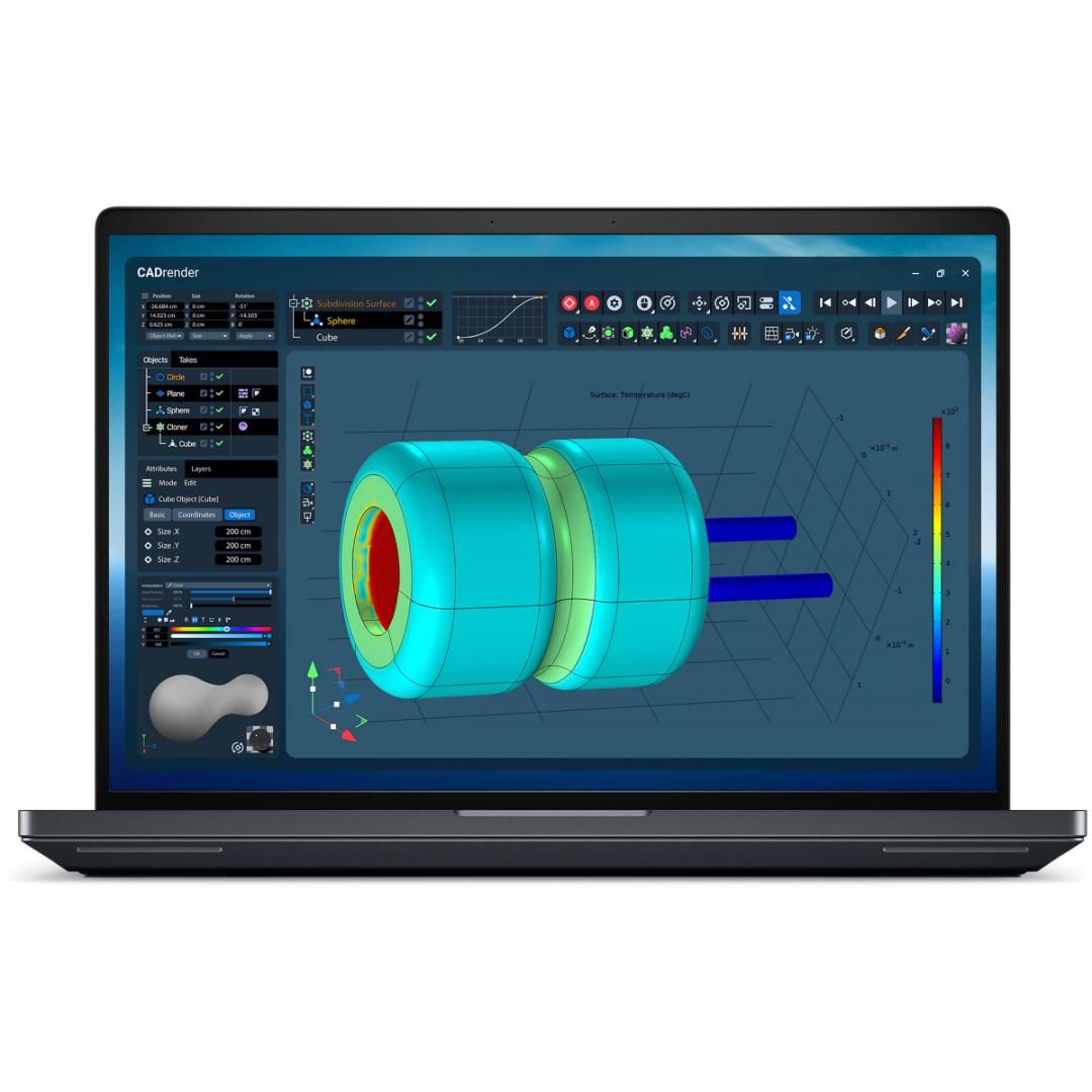 Laptop Dell Pro Max 18 Plus MB18250, 18 inch 2560 x 1600, Intel Core ultra 9 285HX (24 C / 24 T, 2.1 GHz - 5.5 GHz, N/A cache, 55 W), 64 GB DDR5, 1 TB + 4 TB SSD, Nvidia RTX Pro 4000, Windows 11 Pro, Tastatura English International, N/A