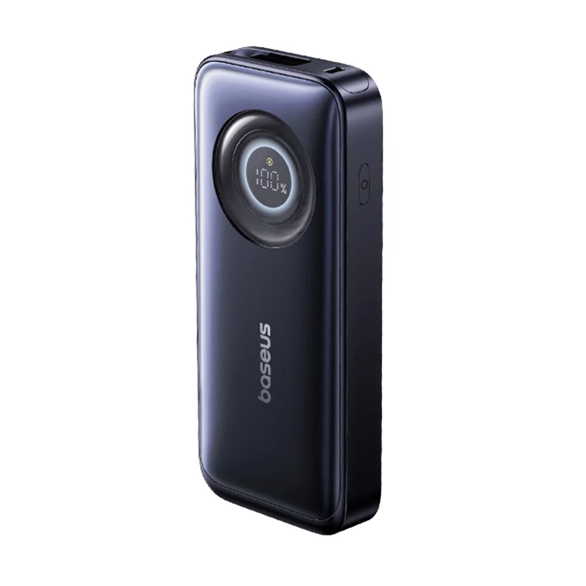 POWER BANK Baseus EnerCore Power, capacitate 20000mAh 67W, 2 x USB Type-C, cablu retractabil USB Type-C 80cm, display, negru  E0027H00  (timbru verde 0.98 lei) - 6932172691929