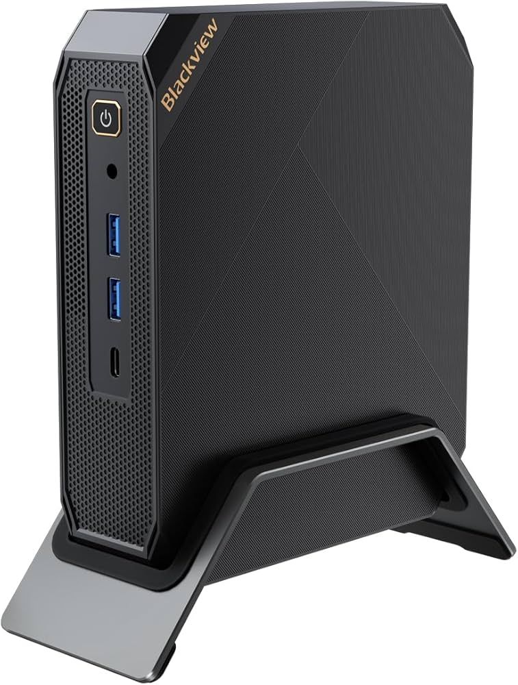 Desktop PC Blackview MP, AMD Ryzen 3 - 3300U (4 C / 4 T, 2.1 GHz - 3.5 GHz), 16 GB RAM, 512 GB SSD, AMD Radeon Vega 6, Windows 11 Pro