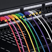 25CM YELLOW SLIM CAT6 CABLE/SLIM SNAGLESS RJ45 UTP PATCH CAB