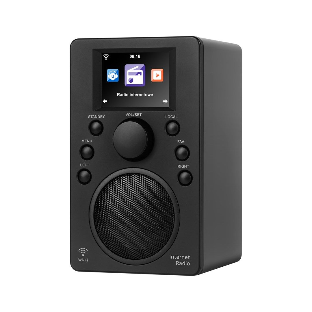 Krüger&Matz KM0818.1 Internet Radio Black