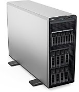 Server DELL PowerEdge T560, Tower 4.5U, Intel Xeon Silver 4510 (12 C / 24 T, 2.40 GHz - 4.10 GHz, 30 MB cache, 150 W), 32 GB DDR5 ECC, 1 x 480 GB SSD, Fara, 8 x LFF, DELL PERC H755 front SAS, Fara, 2 x 1100 W