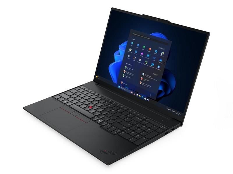 Laptop Lenovo ThinkPad E16 G3 22AY0026RI, 16 inch 2560 x 1600, Intel Core ultra 5 228V (8 C / 8 T, 2.1 GHz - 4.5 GHz, 8 MB cache, 17 W), 32 GB LPDDR5X, 1 TB SSD, Intel Graphics, Fara sistem de operare, Tastatura English (EU), Negru