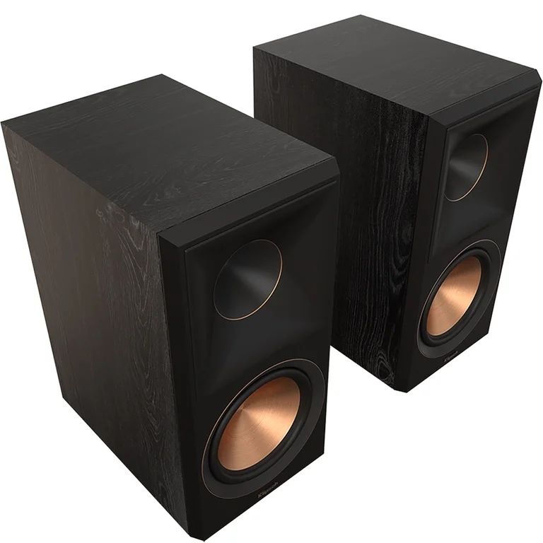 Klipsch Reference Premiere RP-600M II Two-Way Bookshelf Speaker (Ebony, Pair)