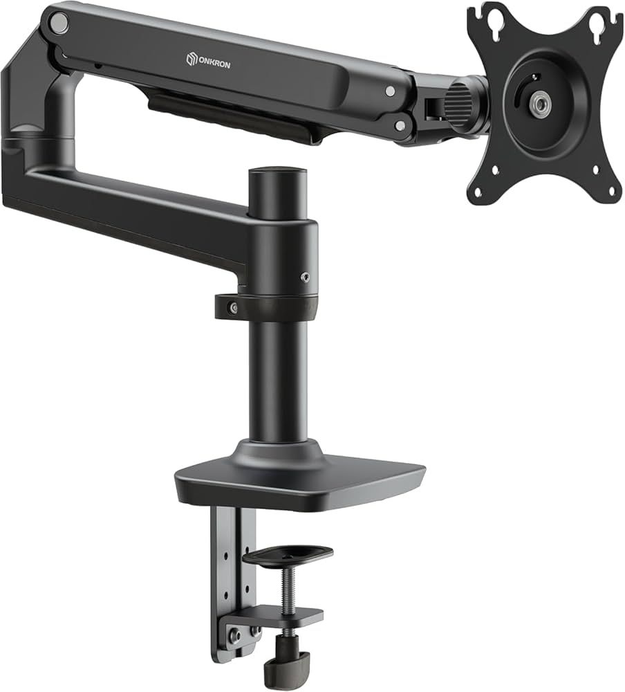 ONKRON Desk mount for Monitor 17 - 38 , max 11 kg, tilt-swivel, with rotation