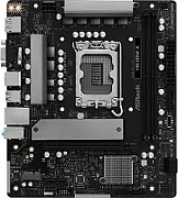 Placa de baza ASRock H810M-X, socket 1851, 2x DDR5 UDIMM, 4x SATA, 1x NVMe, 9x USB-A, mATX