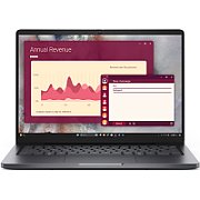Laptop Dell Pro 14 PC14250, 14 inch 1920 x 1200, Intel Core 5 120U (10 C / 12 T, 1.4 GHz - 5.0 GHz, 12 MB cache, 55 W), 16 GB DDR5, 512 GB SSD, Intel Graphics, Ubuntu, Tastatura English International, Titan Gray