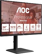 Monitor AOC 24  X24E4U, Diagonal (inch): 24, Diagonal (cm): 60, Aspect ratio: 16:10, Panel: IPS, Resolution: 1920x1200, Refresh Rate: 100Hz, Response time GtG: 4ms, Brightness (max): 300 cd/m², Contrast (static) : 1500:1, Contrast (dynamic): 20M:1, Viewing angle: 178/178, Color Gamut Type: sRGB