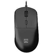 Mouse cu fir NATEC HAWK 2, rezolutie maxima 2400DPI, 4 butoane, lungime cablu 180 cm, negru