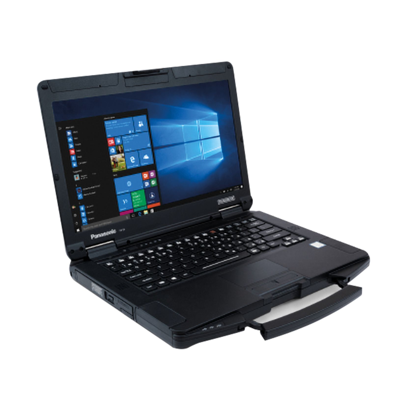 Laptop Panasonic intel mobile computig platform FZ-55G260KBG, 14 inch 1366 x 768 pixeli, Intel Core i5 1345U (10 C / 12 T, 1.6 GHz - 4.70 GHz, 12 MB Smart Cache cache, 55 W), 16 GB DDR4, 512 GB SSD, Intel Intel Iris Xe Graphics, Windows 11 Pro, Tastatura DE, Negru
