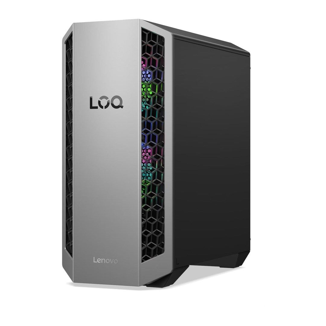 Desktop PC Lenovo AMD SoC Platform Tower, AMD 8745HX (8 C / 16 T, 3.60 GHz - 5.10 GHz, Level 2 cache: 8 MBLevel 3 cache: 32 MB cache, 75W), 32 GB DDR5, 1 TB Tip SSD: M.2 2280 PCIe 4.0x4 NVMe, Fara unitate optica integrata, nVidia RTX 5070, 500 W, Windows 11 Home