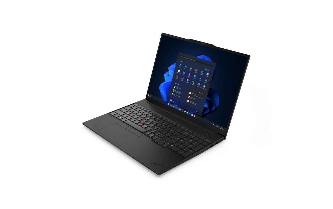 Laptop Lenovo ThinkPad E16 Gen 3, 16 inch 2560 x 1600, Intel Core ultra 5 228V (8 C / 8 T, 2.1 GHz - 4.5 GHz, 8 MB cache, 37 W), 32 GB LPDDR5X, 512 GB SSD, Intel Intel Arc Graphics 130V, Free DOS, Tastatura English (EU), Negru